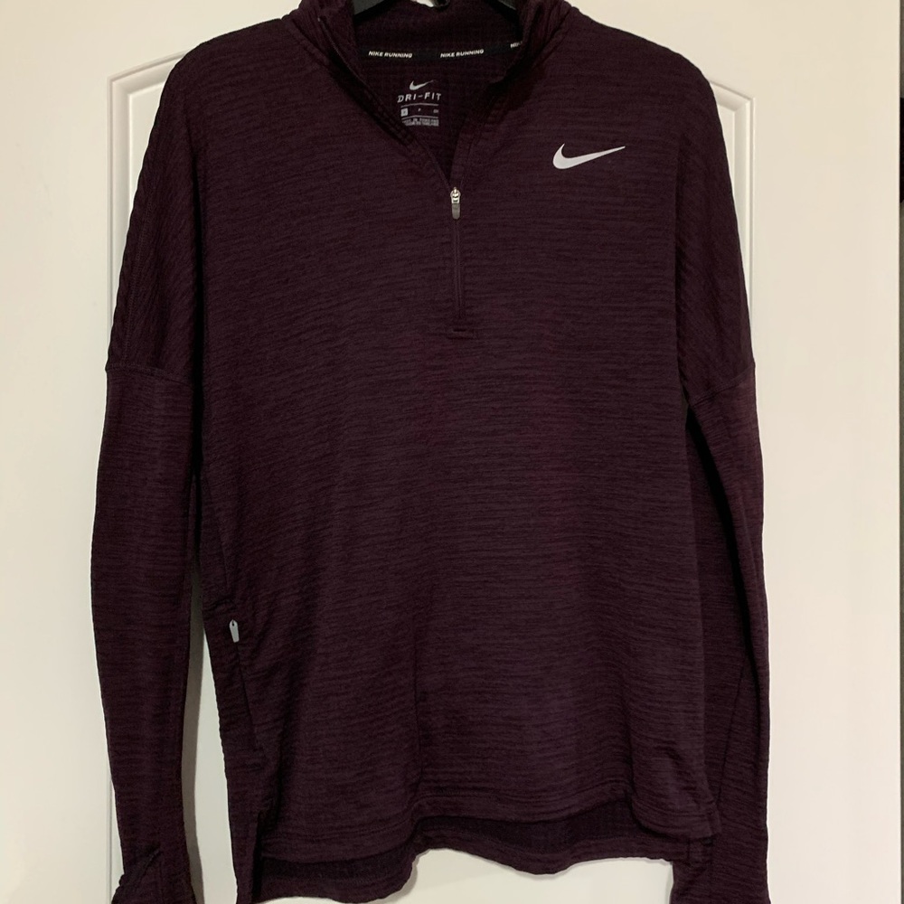 Nike Maroon Quarter Zip